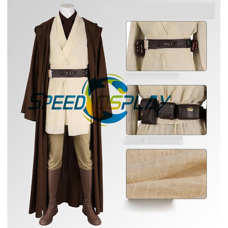 Obi-Wan Kenobi Robe Cosplay Costume (7)