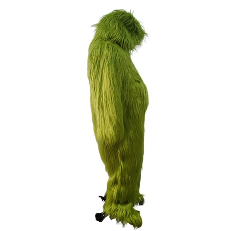 Custom Santa Claus Suits Adult for Christmas Green Santa Claus Costume (1)
