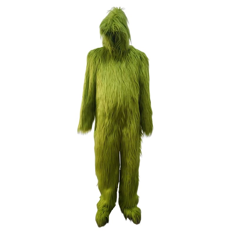 Custom Santa Claus Suits Adult for Christmas Green Santa Claus Costume (6)