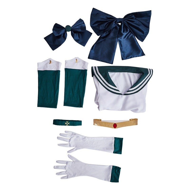 Anime Sailor Moon Kaiou Michiru Cosplay Dress (5)