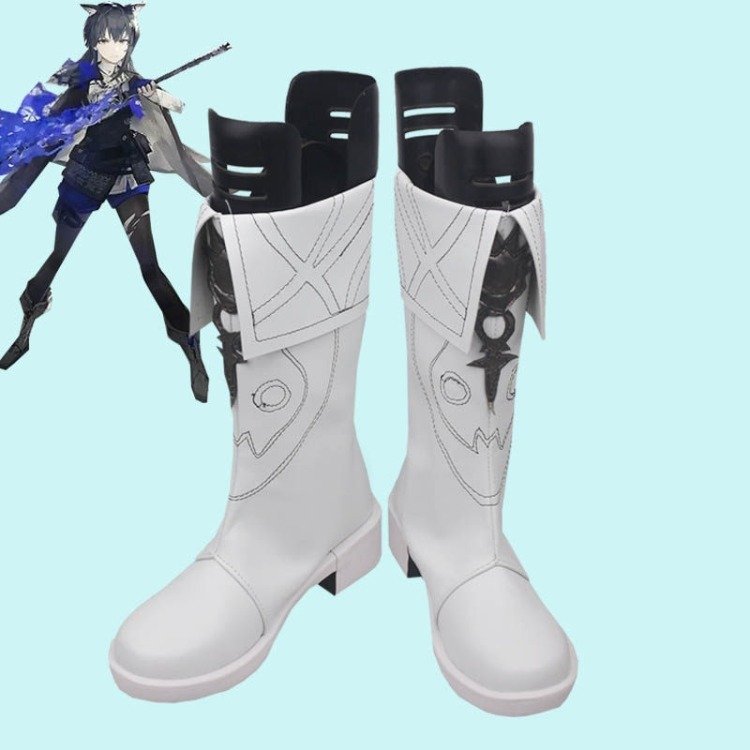 Arknights Texas The Omertosa Cosplay Shoes Boots