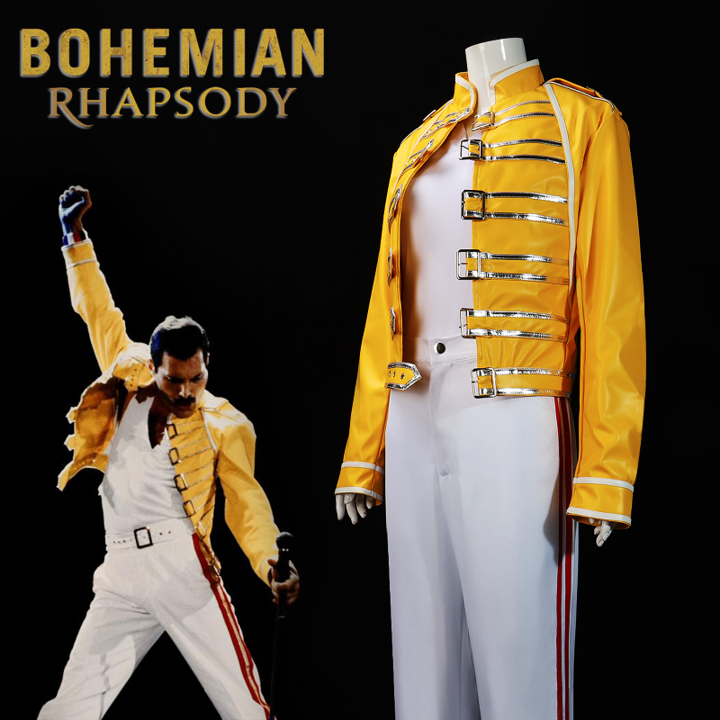 Custom Queen Lead Vocals Freddie Mercury Cosplay Costume