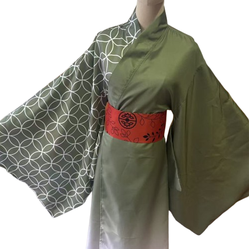 Custom Touken Ranbu Kotesutsu Kiri Emu Cosplay Kimono Costume (3)