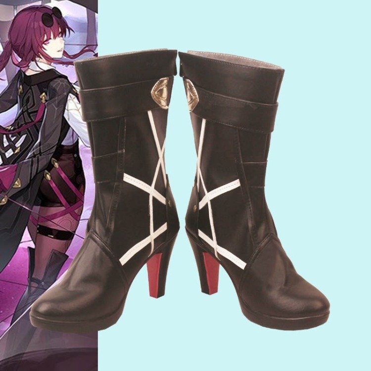 Custom Made Honkai Star Rail Kafka Cosplay Boots Stellaron Hunters Shoes