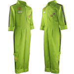 Danganronpa Two Cosplay Kazuichi Souda Costume Green Jumpsuits (1)