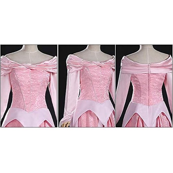 Sleeping Beauty Aurora Princess Dress Cosplay Costume (5)