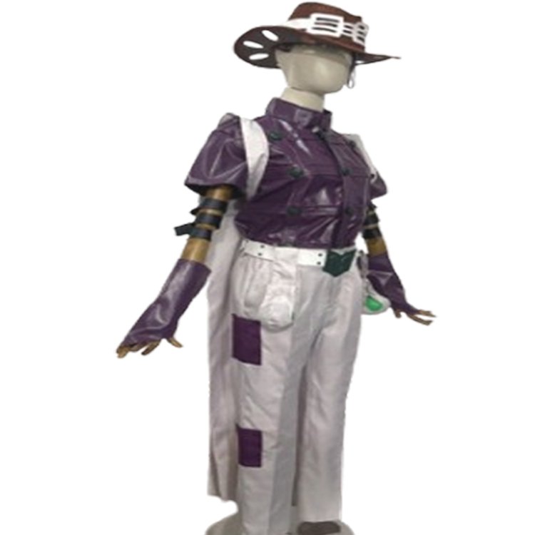Anime Gyro Zeppeli Cosplay Costume Bizarre Adventure (1)