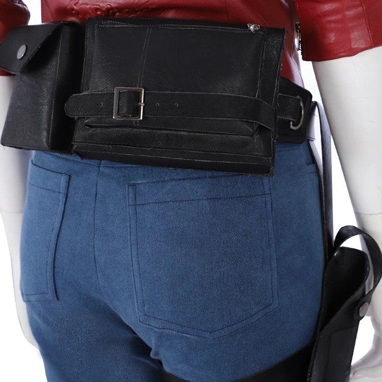 Custom Made Game RE2 Claire Redfield Cosplay Costume (12)
