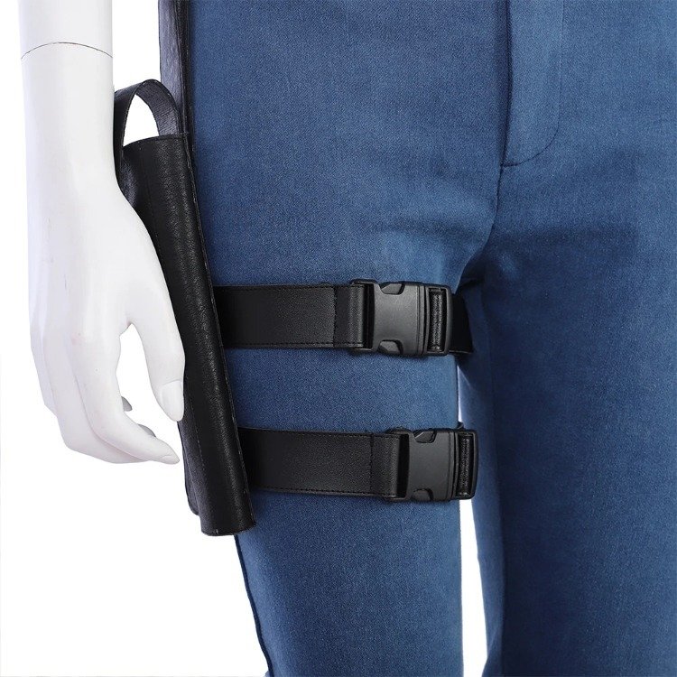 Custom Made Game RE2 Claire Redfield Cosplay Costume (14)