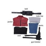 Custom Made Game RE2 Claire Redfield Cosplay Costume (1)