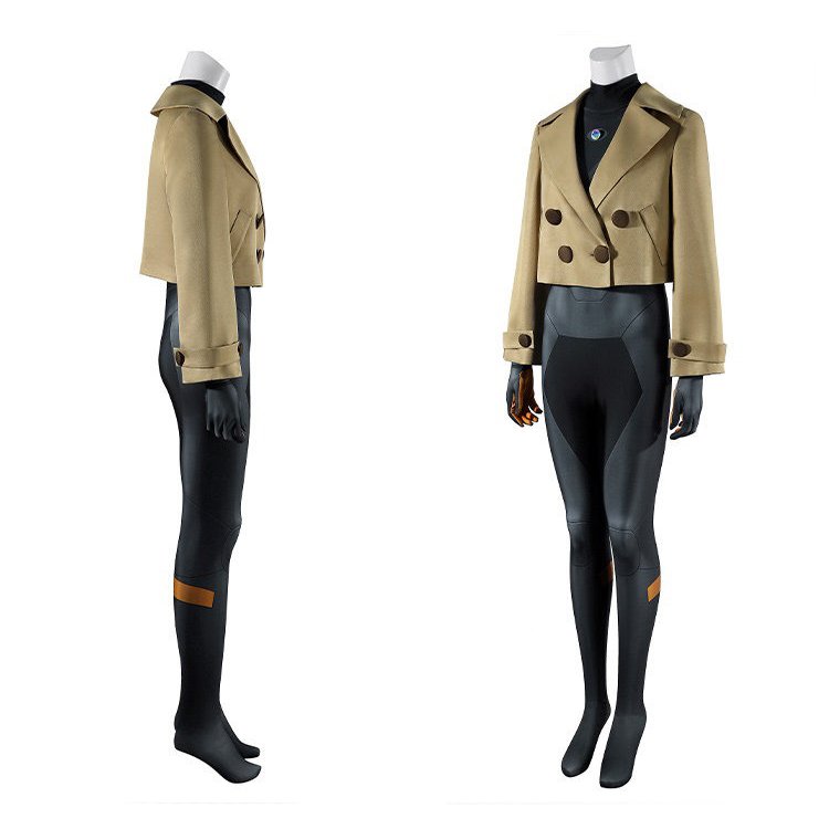 Custom Made Pokemon Legends Z-A ZA Detective Mable Emma Cosplay Costume (2)