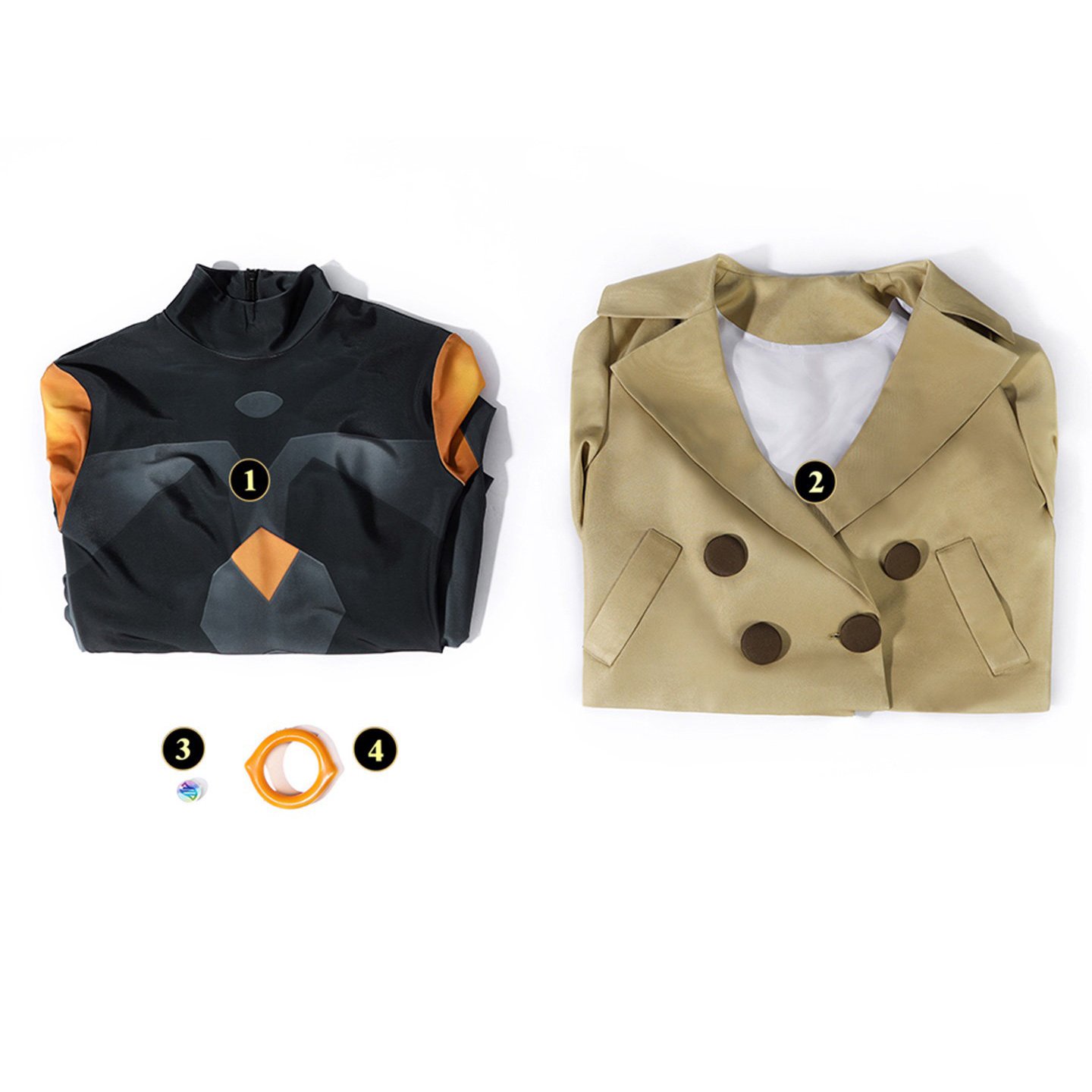 Custom Made Pokemon Legends Z-A ZA Detective Mable Emma Cosplay Costume (5)