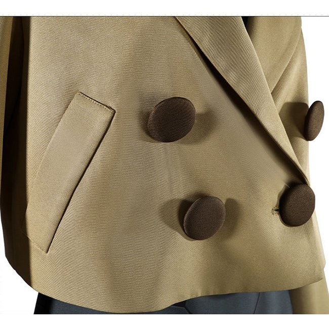 Custom Made Pokemon Legends Z-A ZA Detective Mable Emma Cosplay Costume (6)