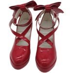 Custom Puella Magi Madoka Magica Kaname Madoka Cosplay Shoes (1)