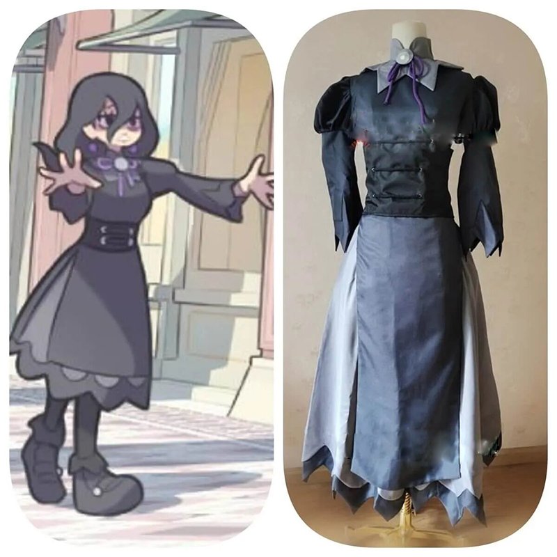 Pokemon Legends ZA Hex Maniac Cosplay Costume