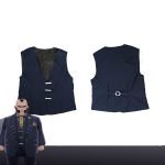 Pokemon Legends ZA Philippe Blue Suit Cosplay Costume (3)