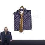 Pokemon Legends ZA Philippe Blue Suit Cosplay Costume (3)