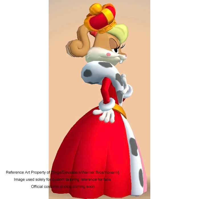 Queen Lola Bunny Dress Cosplay Costume