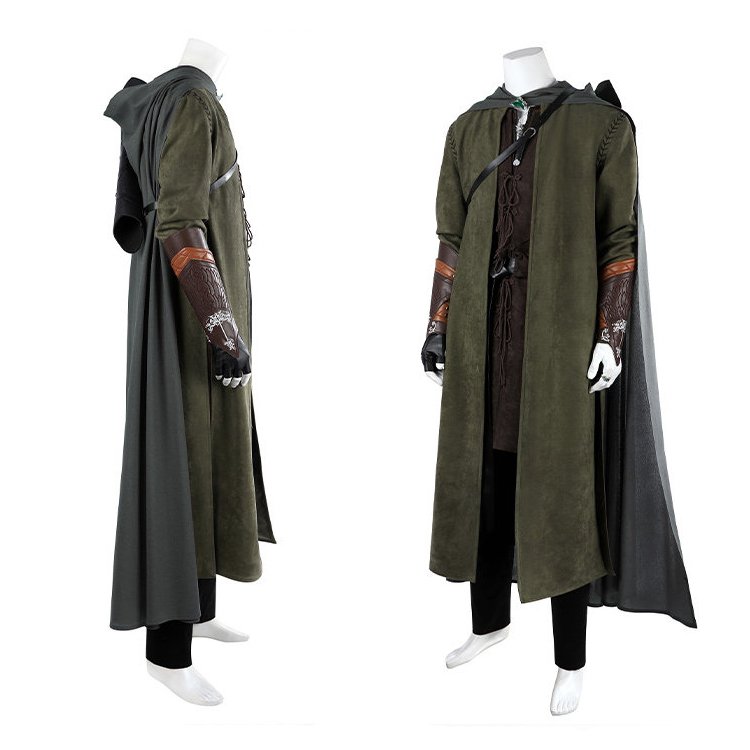 Custom Made The Lord Of The Rings Aragorn Cosplay Costume
