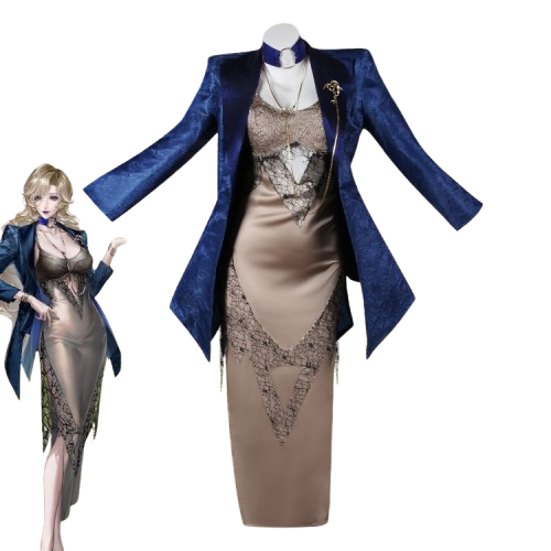 Custom Made Game Path to Nowhere Vautour Bleu Cosplay Costume