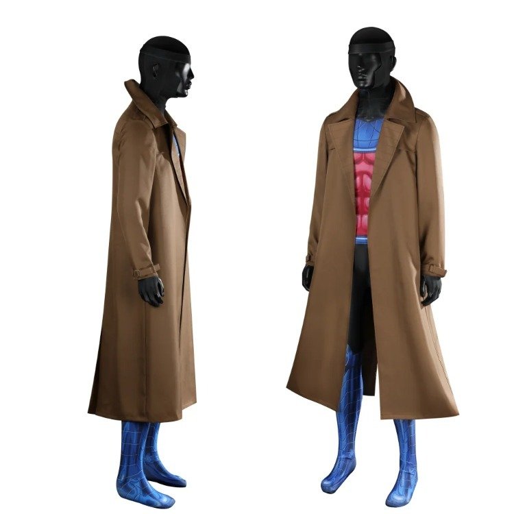 Man Gambit Remy Cosplay Costume Etienne LeBeau Cosplay Jumpsuit (7)