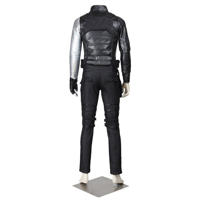 Superhero Winter Soldier Cosplay Bucky Costume