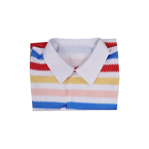 2023 Doll Allan Rainbow Striped Top Shirt (4)