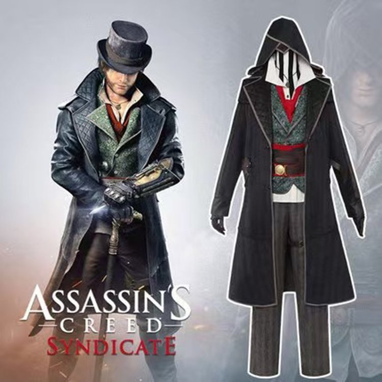 Assassins Creed Syndicate Jacob Frye Cosplay Costume