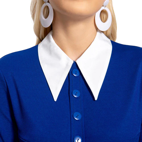 Barbie Movie Blue Dress Outfits (5)