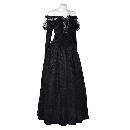 Beetlejuice 2024 Delores Black Dress for Women