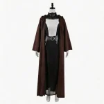 Custom Made Asajj Ventress Cosplay Costume Cloak Set Brown