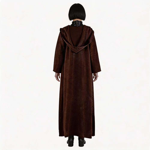 Custom Made Asajj Ventress Cosplay Costume Cloak Set Brown (3)