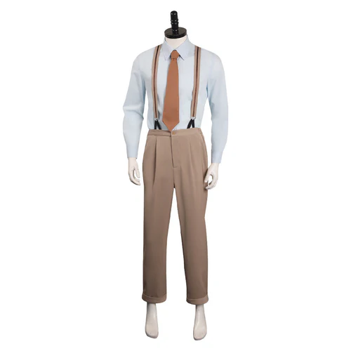 Custom Made Oppenheimer Cosplay Brown Outfits (5)