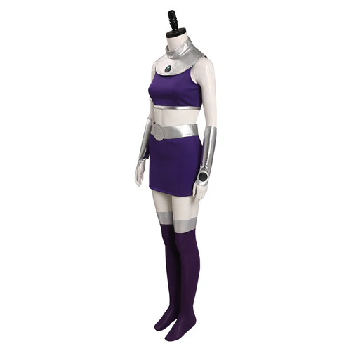 Custom Made Teen Titans Starfire Koriand’r Cosplay Dress (2)