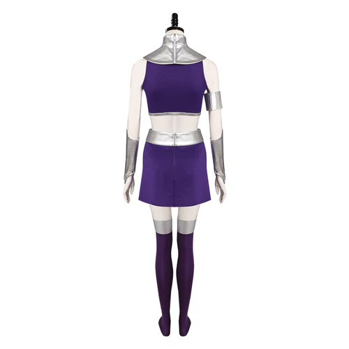 Custom Made Teen Titans Starfire Koriand’r Cosplay Dress (3)