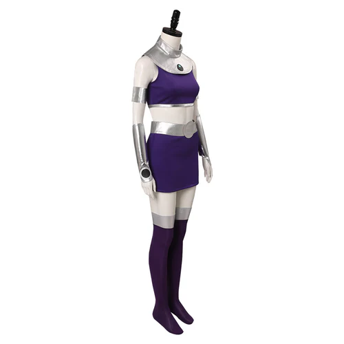 Custom Made Teen Titans Starfire Koriand’r Cosplay Dress (4)