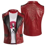 Custom Made Tr Men Red Vest 2 Pecices