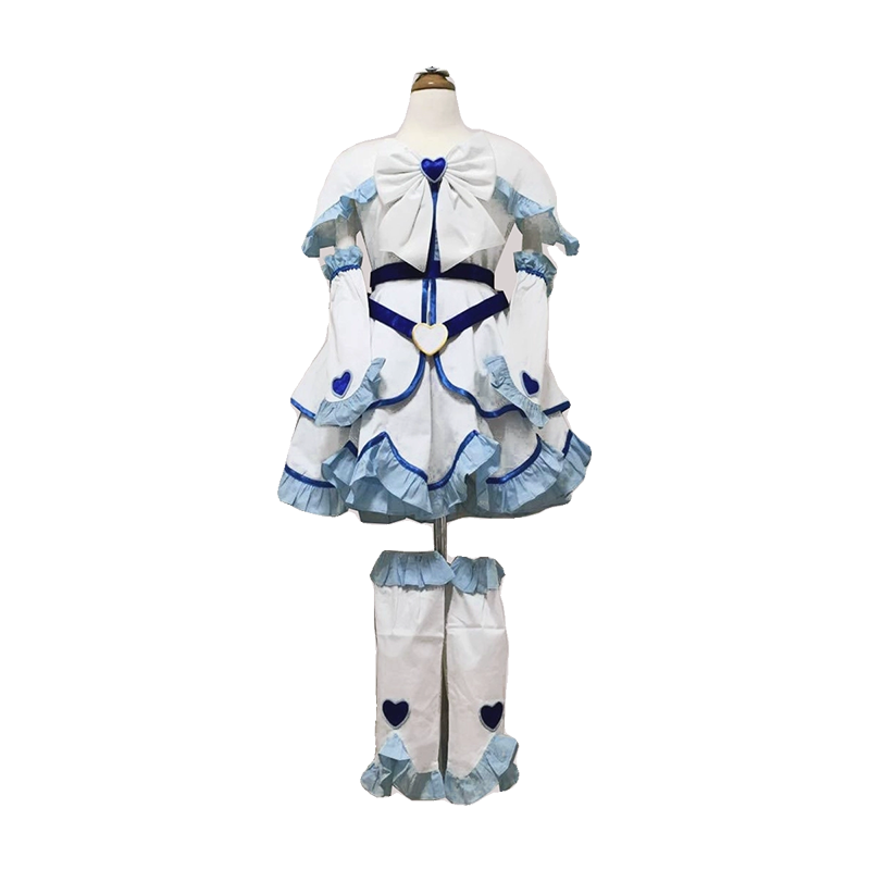 Custom Made Yukijo Hooka Cure White Cosplay Costume (1)