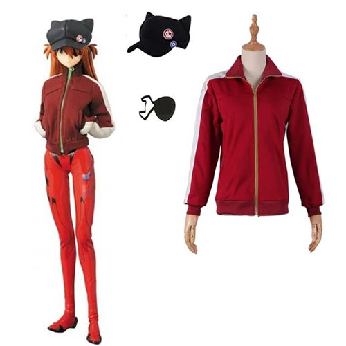Evangelion Asuka Akiba Cosplay Jacket