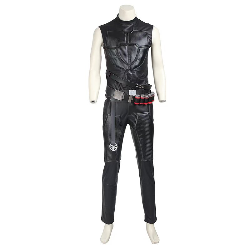 Game Overwatch OW Reaper Gabriel Reyes Cosplay Costume (9)