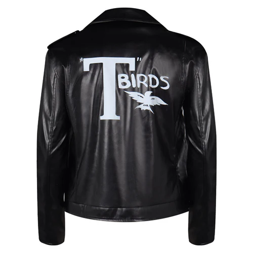 Grease Danny T-birds Cosplay Jacket Black (3)