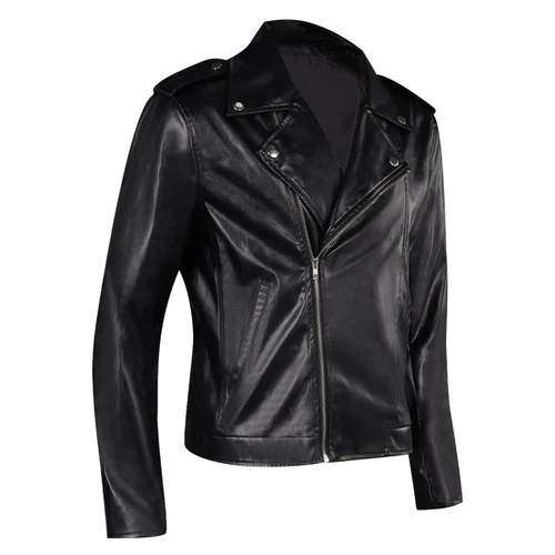 Grease Danny T-birds Cosplay Jacket Black (4)