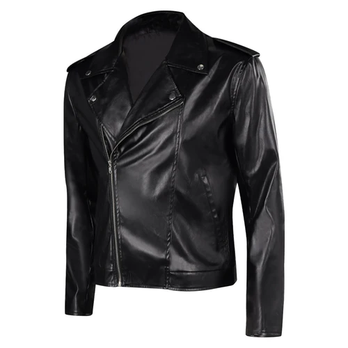 Grease Danny T-birds Cosplay Jacket Black (5)