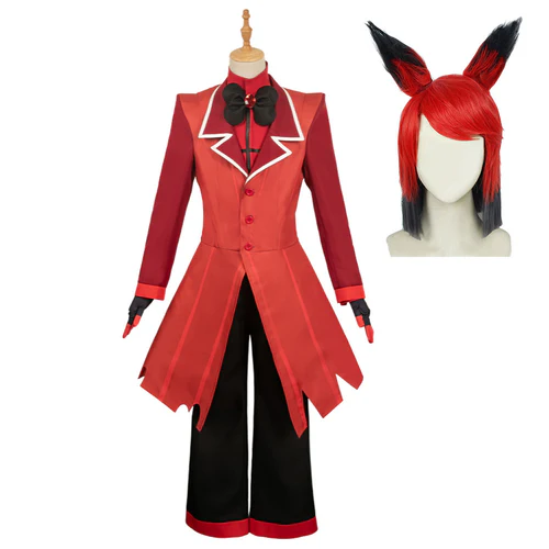 Hazbin Hotel 2024 Alastor Red Outfits