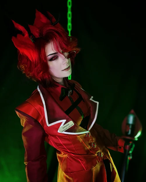 Hazbin Hotel 2024 Alastor Red Outfits (3)