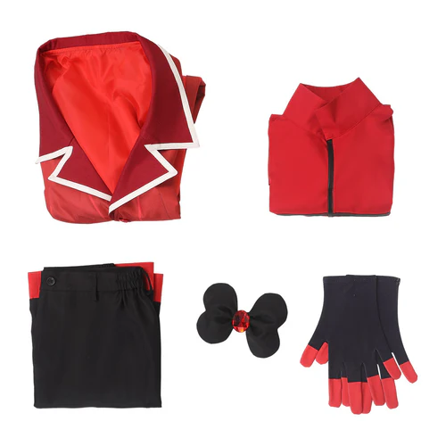 Hazbin Hotel 2024 Alastor Red Outfits (7)