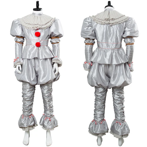 IT 2 Pennywise Clown Outfit Stephen King Cosplay Costume