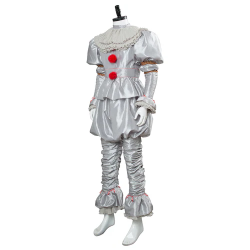 IT 2 Pennywise Clown Outfit Stephen King Cosplay Costume