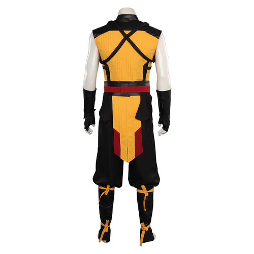 Mortal Kombat Scorpion Cosplay Costume (3)