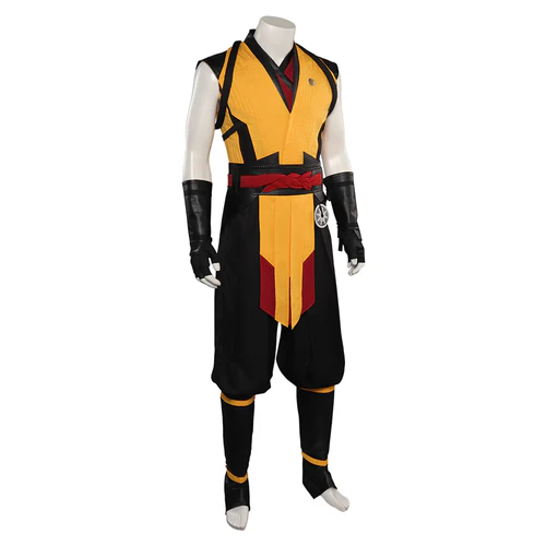 Mortal Kombat Scorpion Cosplay Costume (4)
